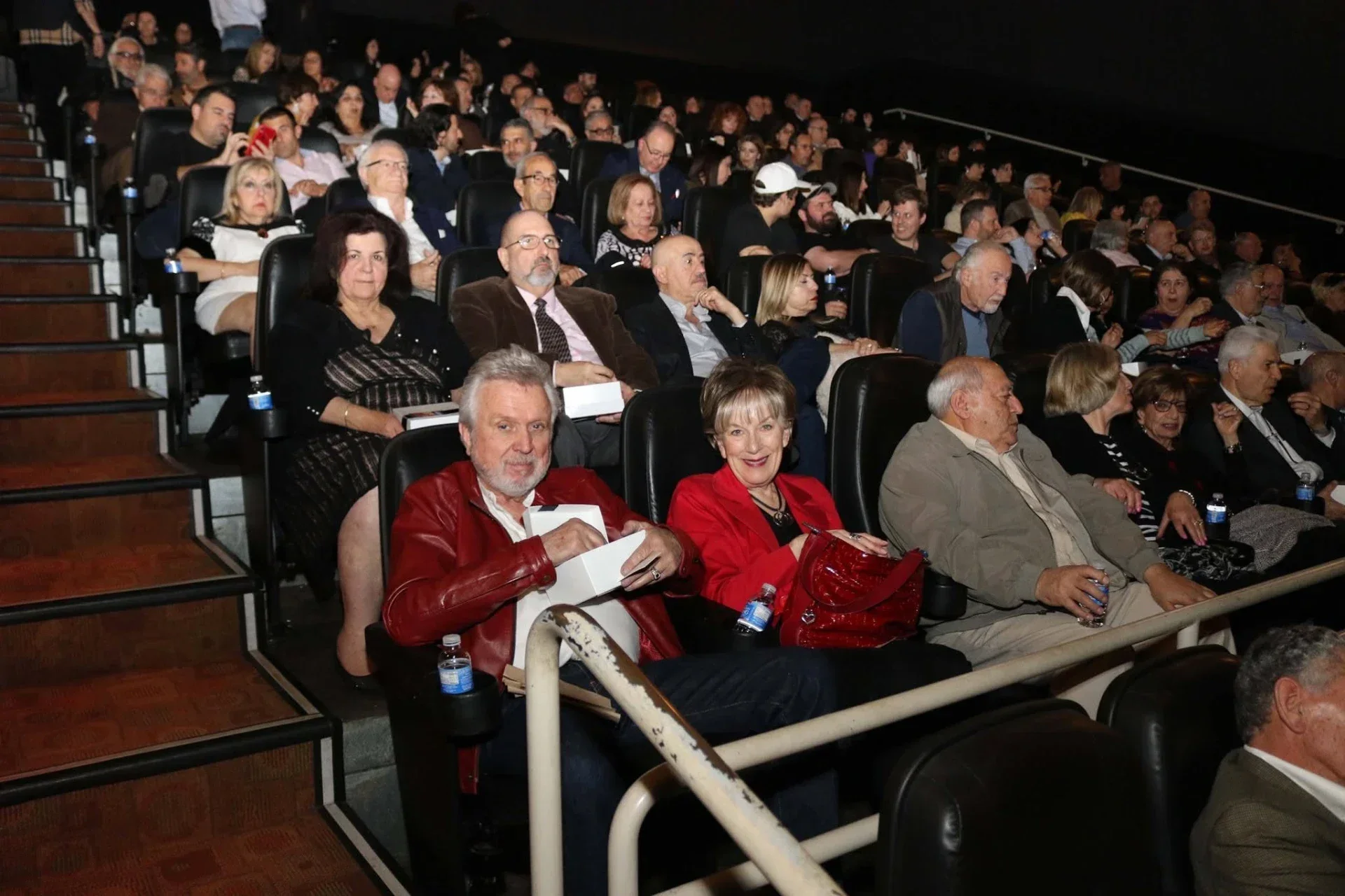 Audience attending a Cultural Impact Foundation film screening