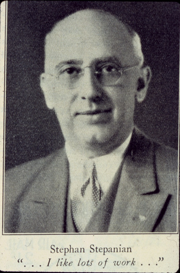 Historical portrait of inventor Stephen Stepanian