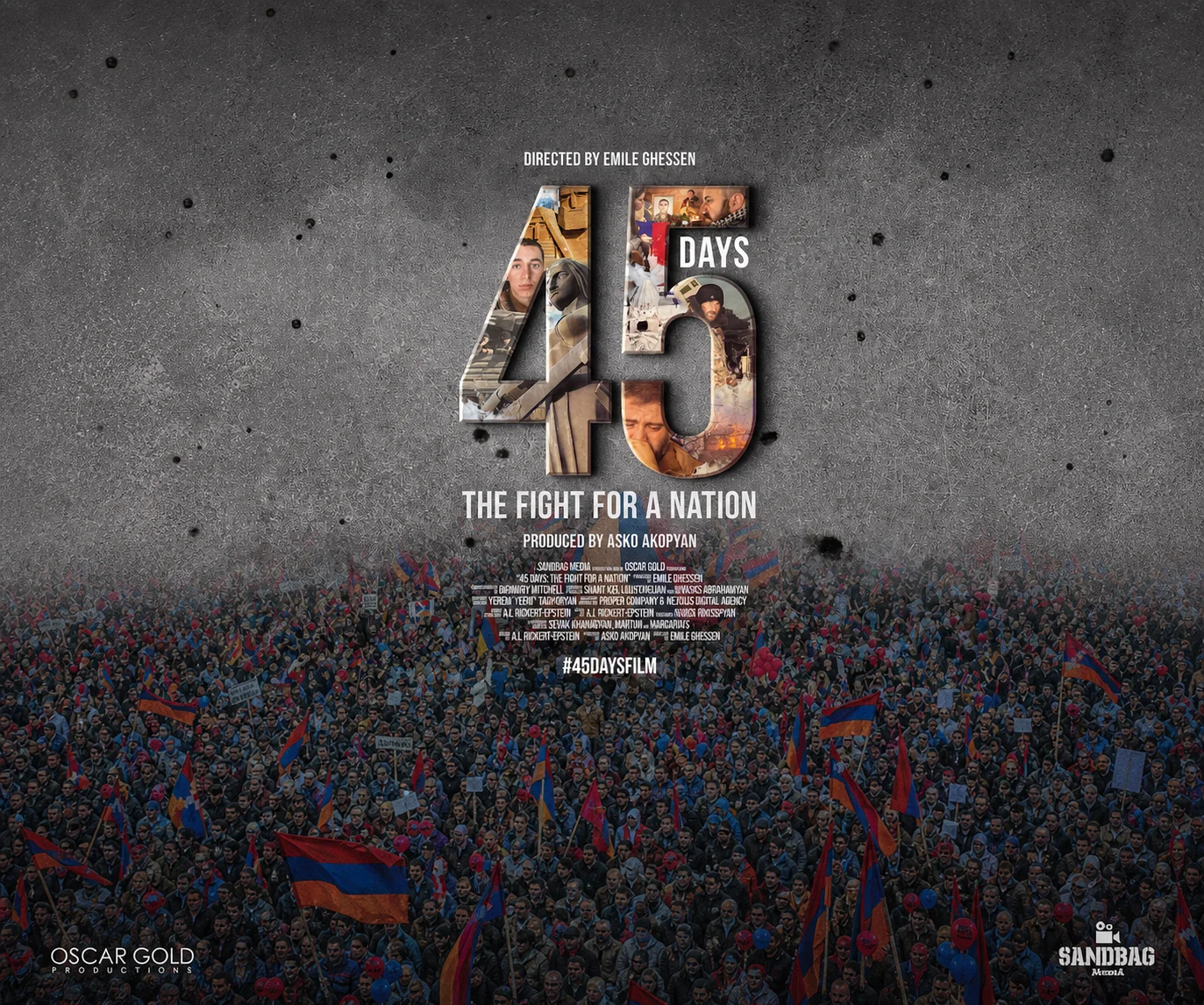 45 Days: The Fight for a Nation film artwork
